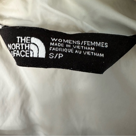 THE NORTH FACE  WOMEN'S GILET QUILTED PUFFER VEST PEARL WHITE FULL ZIP S - Picture 6 of 8